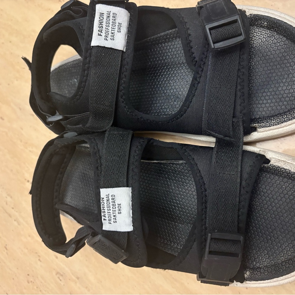 Black Kids Sandals
